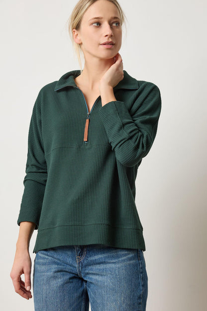 Dolman Oversized Half Zip