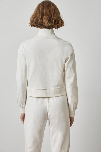 Mock Neck Cardigan