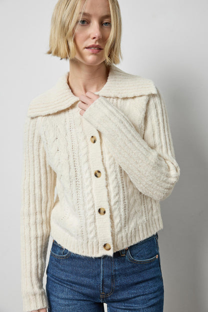 Lofty Collared Cardigan
