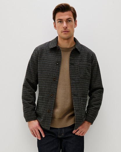 Pascal - Grey Check Plaid