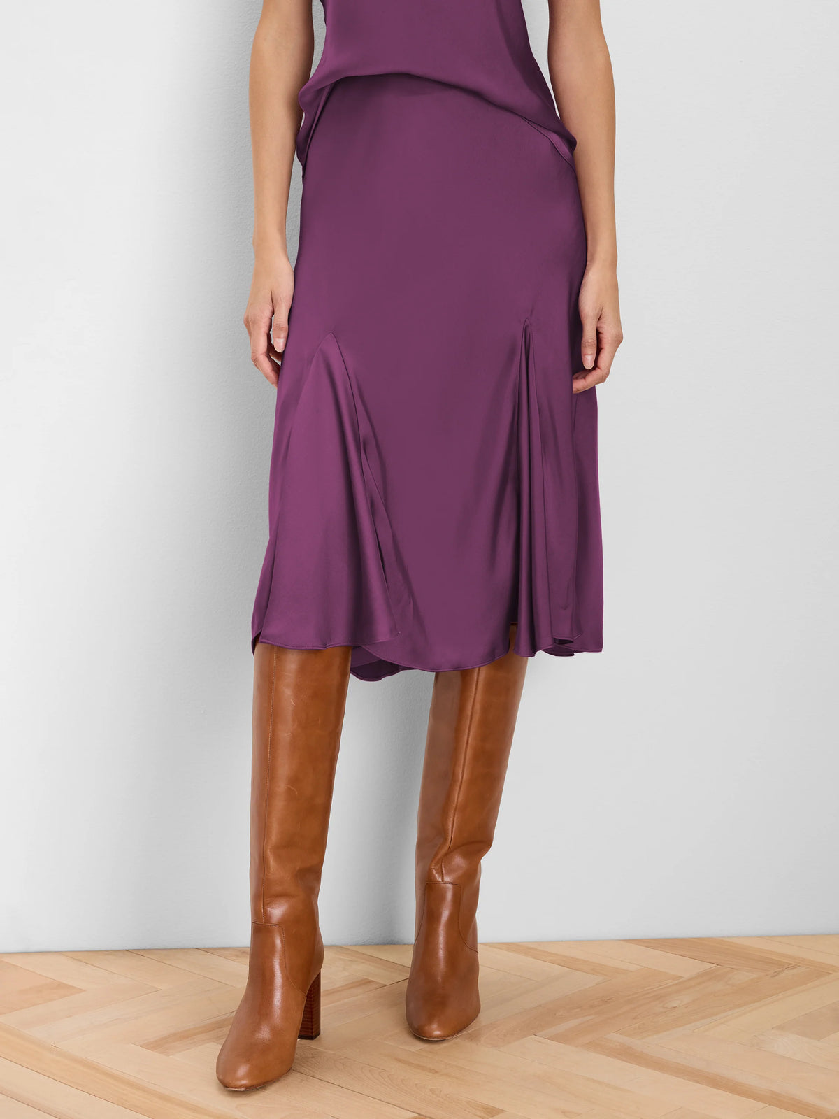 Day Gloss Flounce Skirt