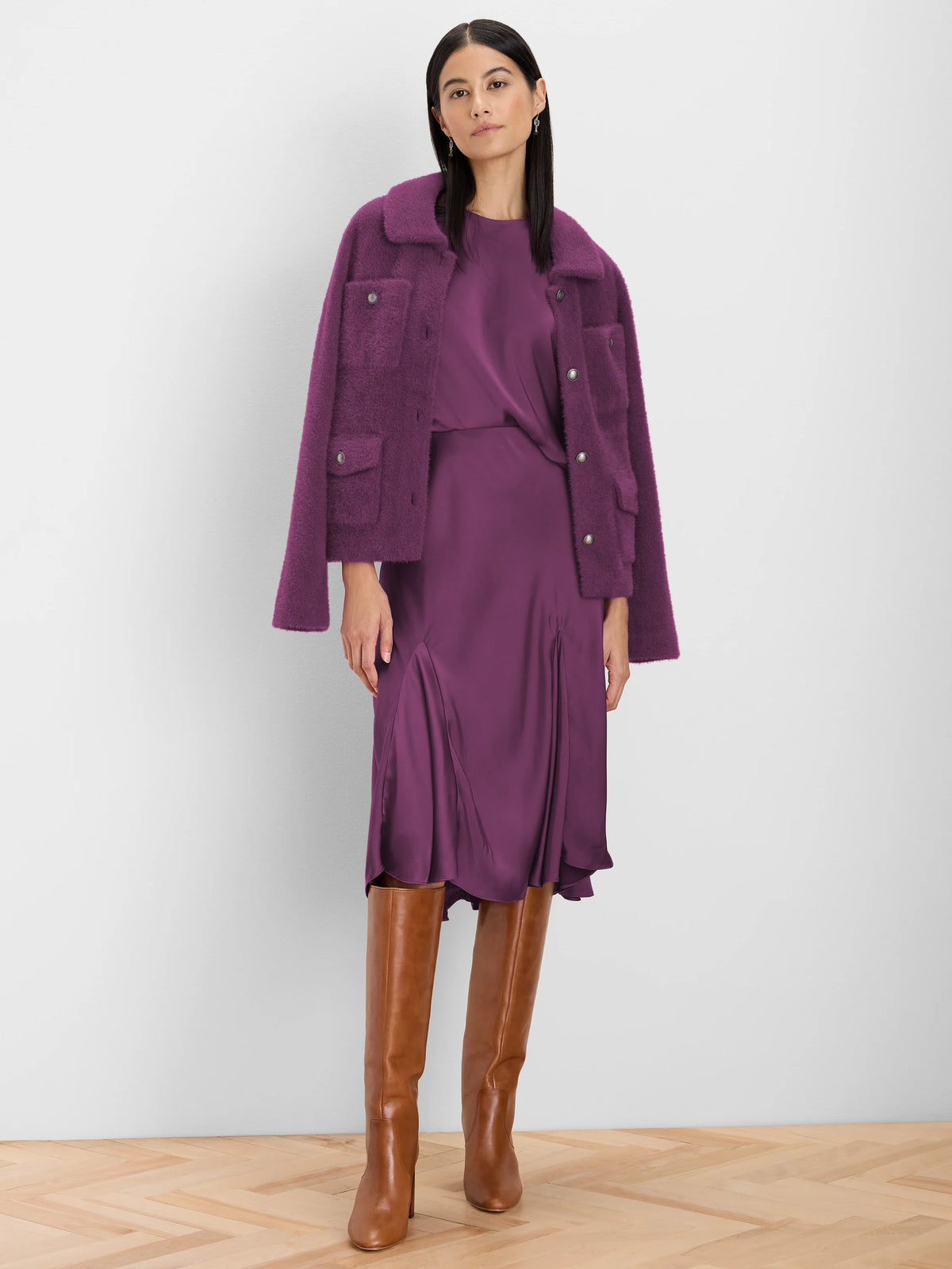 Day Gloss Flounce Skirt