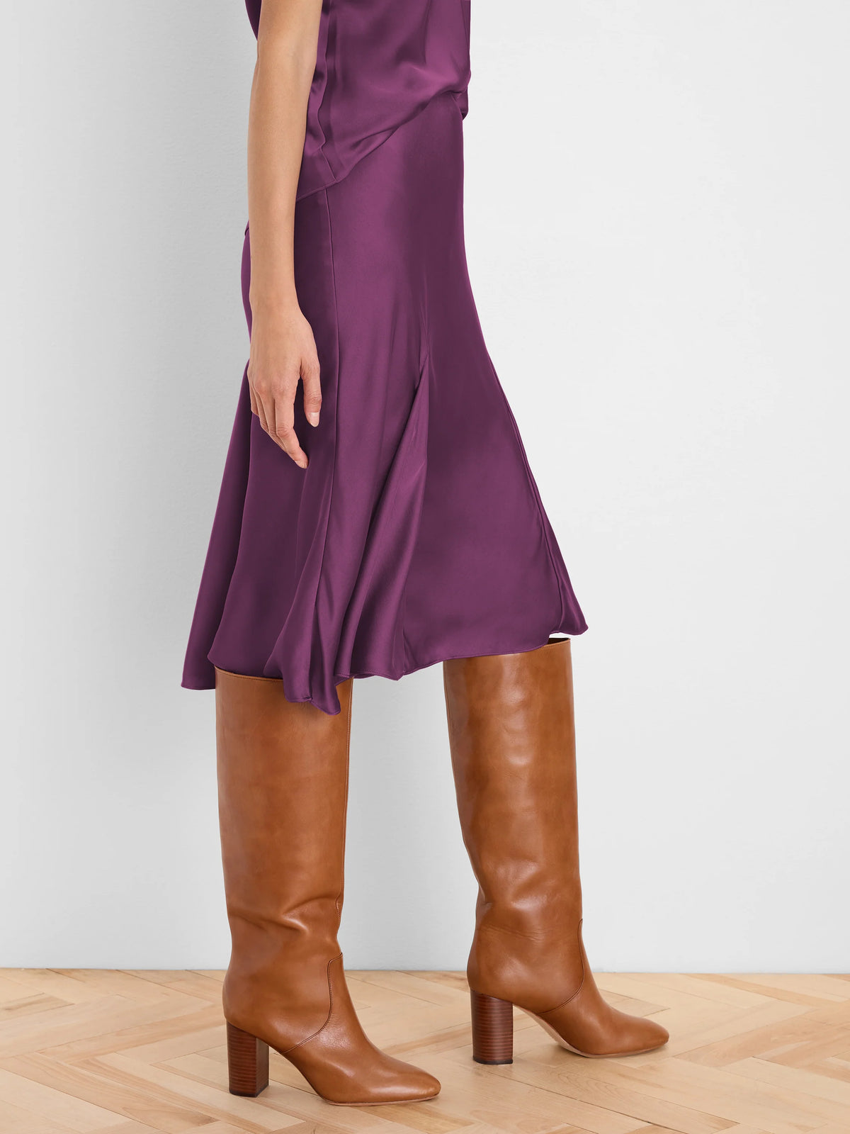 Day Gloss Flounce Skirt