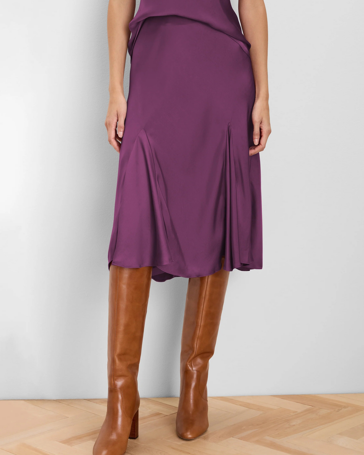 Day Gloss Flounce Skirt