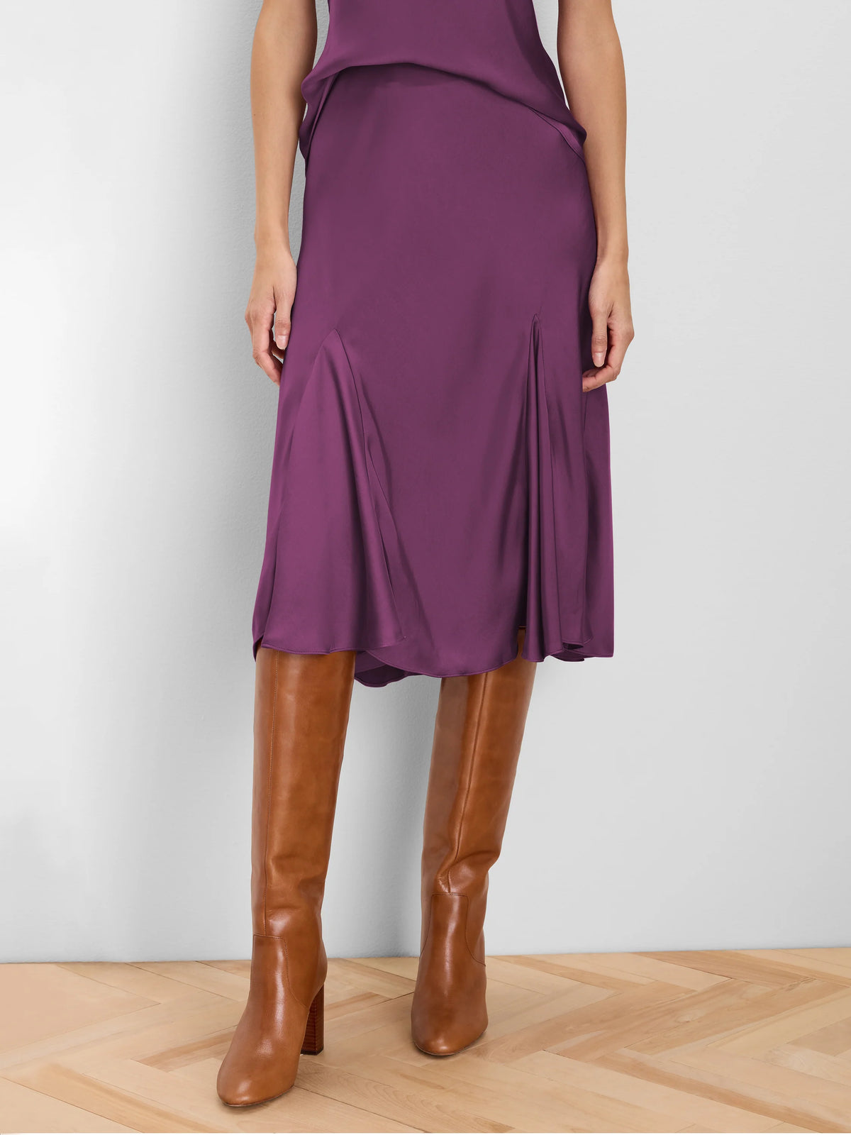 Day Gloss Flounce Skirt