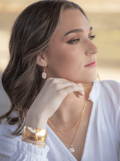 Margo Earring Blush/Gold