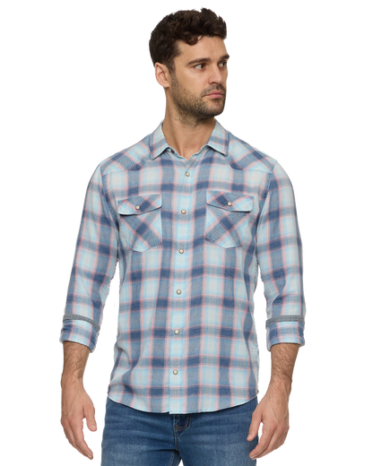Muncie LS Vintage Wash Western Shirt