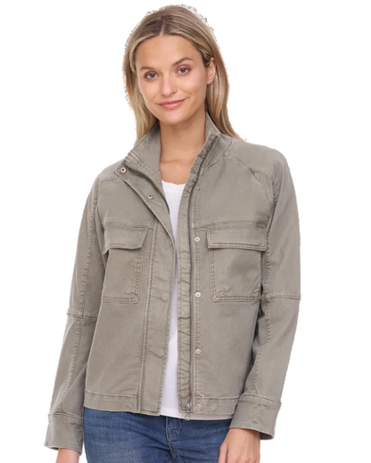 Amelia Cropped Utility Jacket