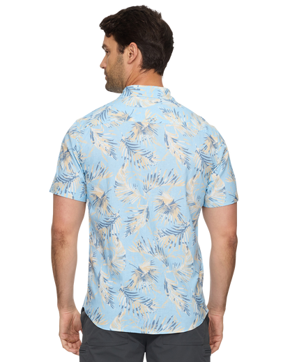 Munford SS Palm Print Shirt