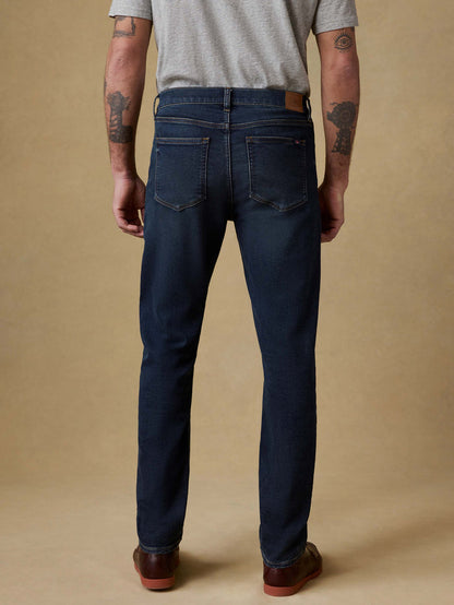 Stretch Terry Indigo 5 Pocket Pant