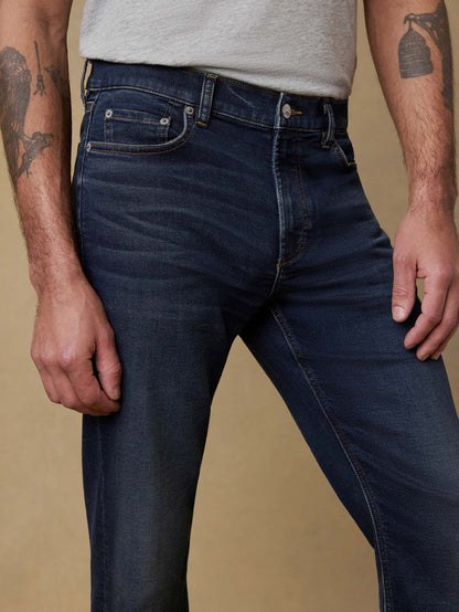 Stretch Terry Indigo 5 Pocket Pant