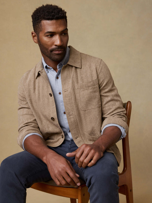 Herringbone Studio Jacket