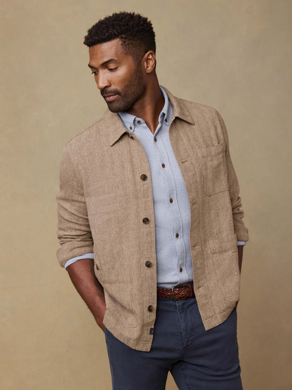 Herringbone Studio Jacket