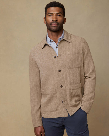 Herringbone Studio Jacket