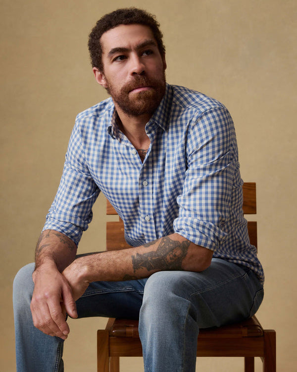 The Movement Shirt - Blue Birch Gingham