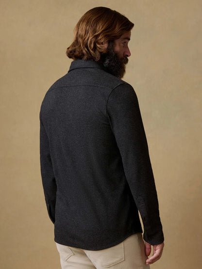 Legend Sweater Shirt - Heathered Black Twill