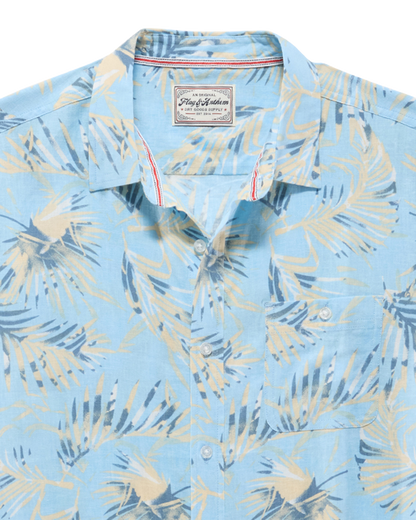 Munford SS Palm Print Shirt