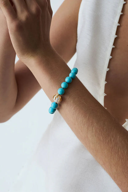 Coral Crown Bracelet Turquoise