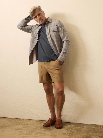 Legend Sweater Shirt - Forest Rose Plaid