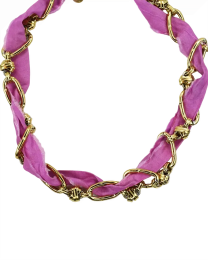 Don't Get It Twisted Pink Collar