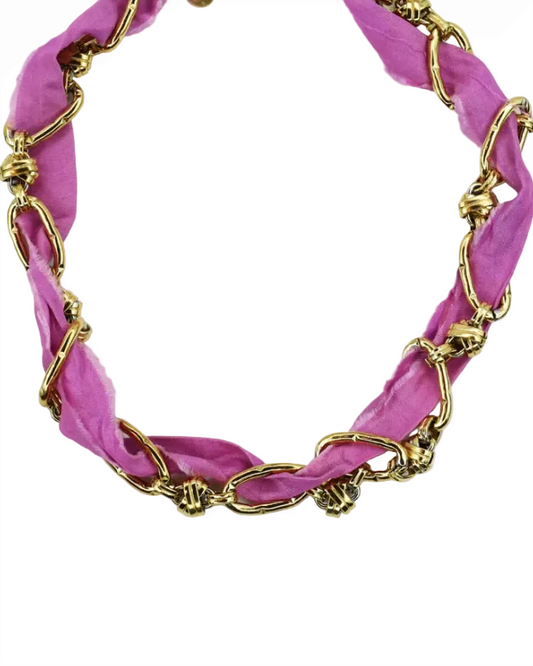 Don't Get It Twisted Pink Collar