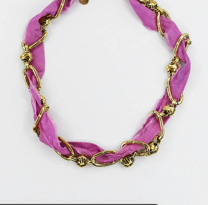 Don't Get It Twisted Pink Collar