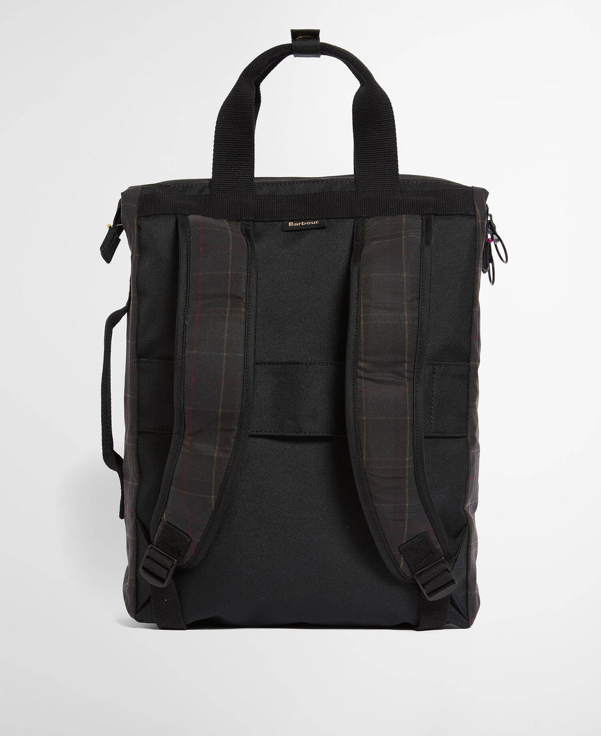 Field Tartan Wax Backpack - Dark Classic Tartan