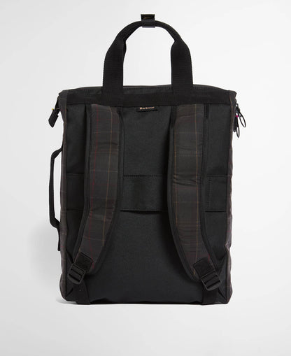 Field Tartan Wax Backpack - Dark Classic Tartan
