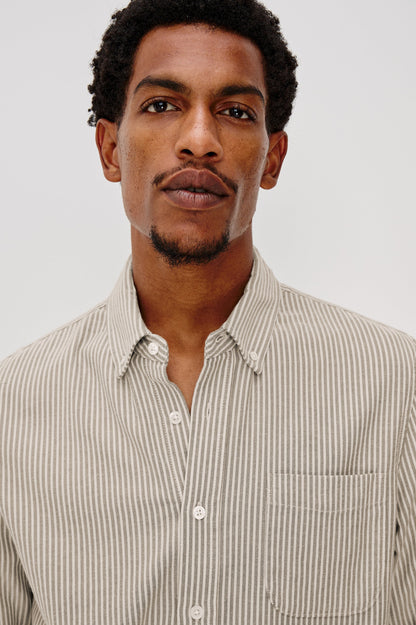 Vance - Cedar Oat Stripe