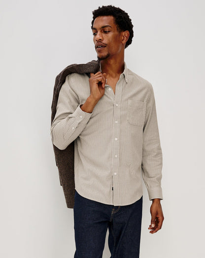 Vance - Cedar Oat Stripe