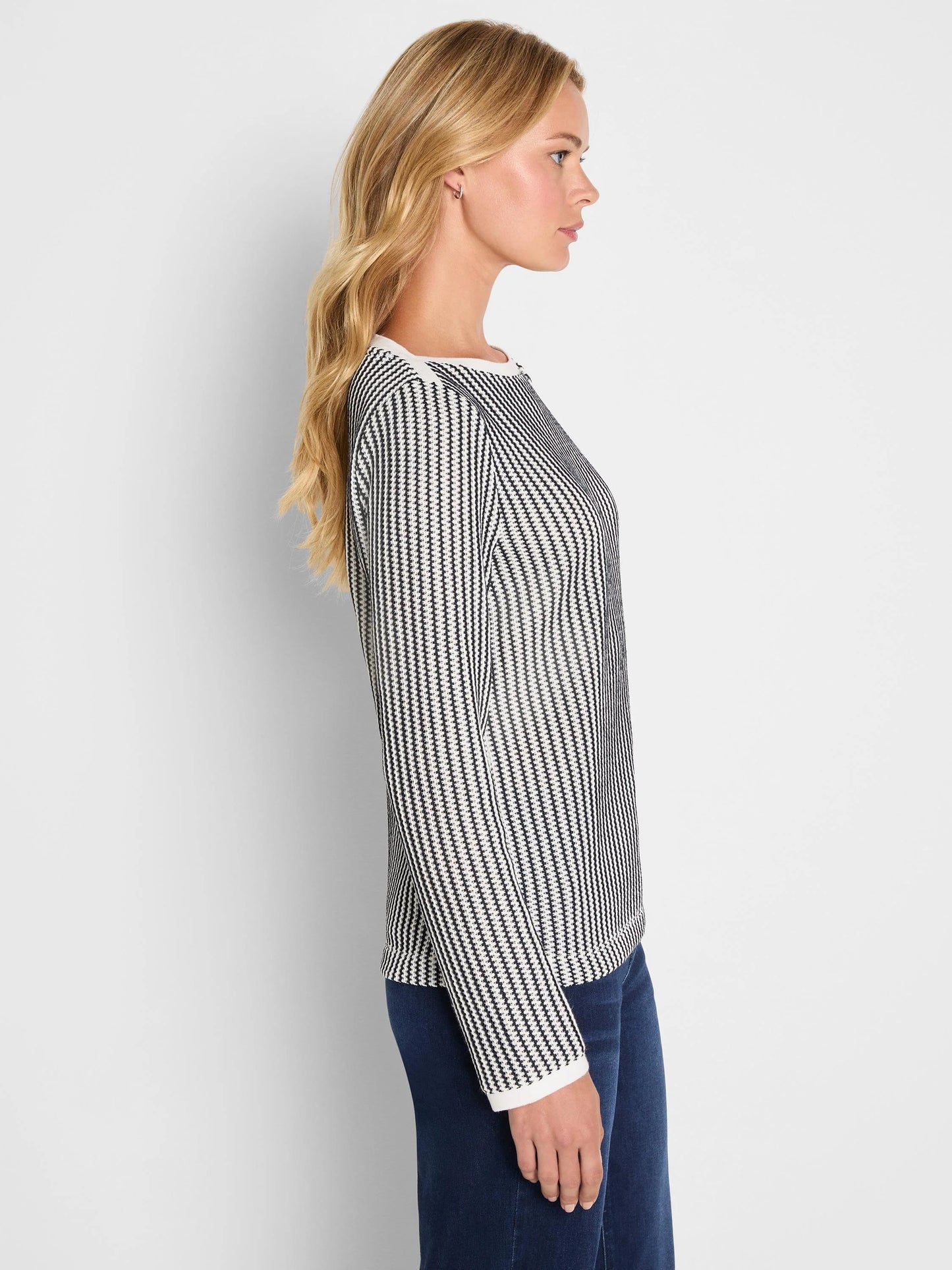 Zig Zag Knit Top