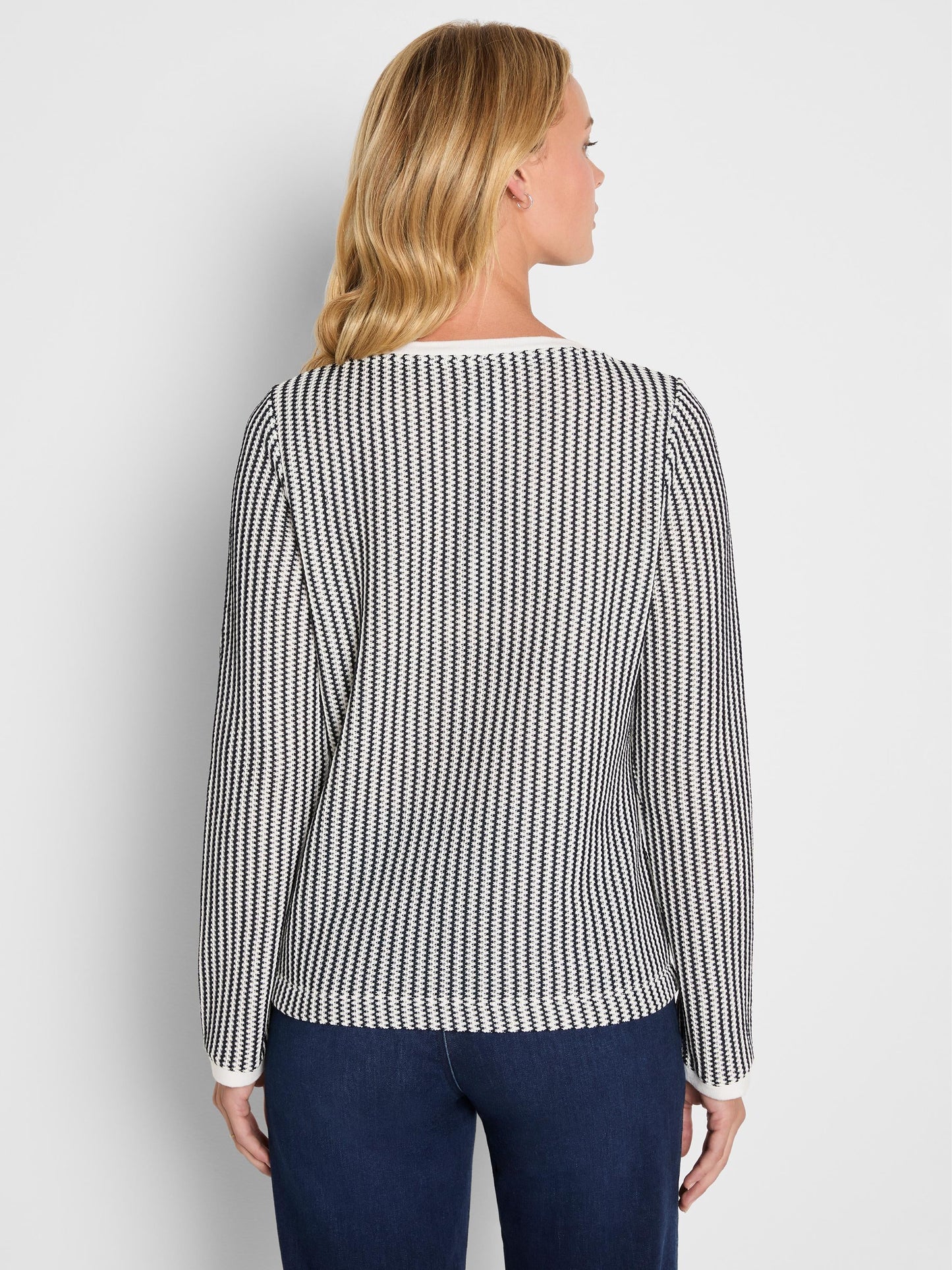 Zig Zag Knit Top