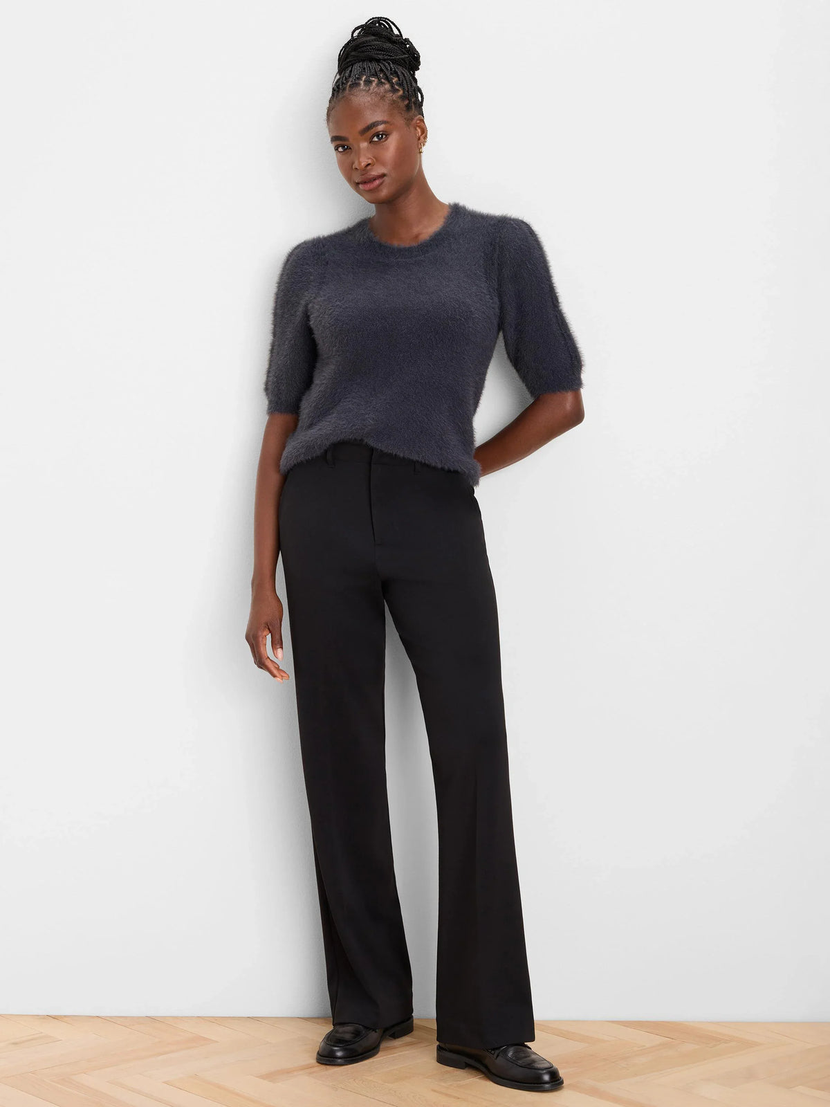 Brushed Sweater Tee