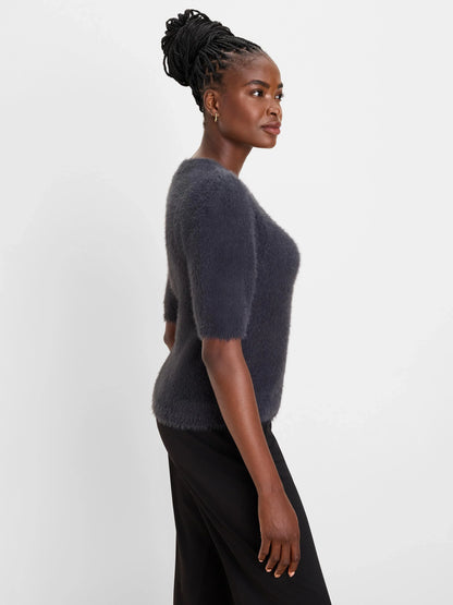 Brushed Sweater Tee