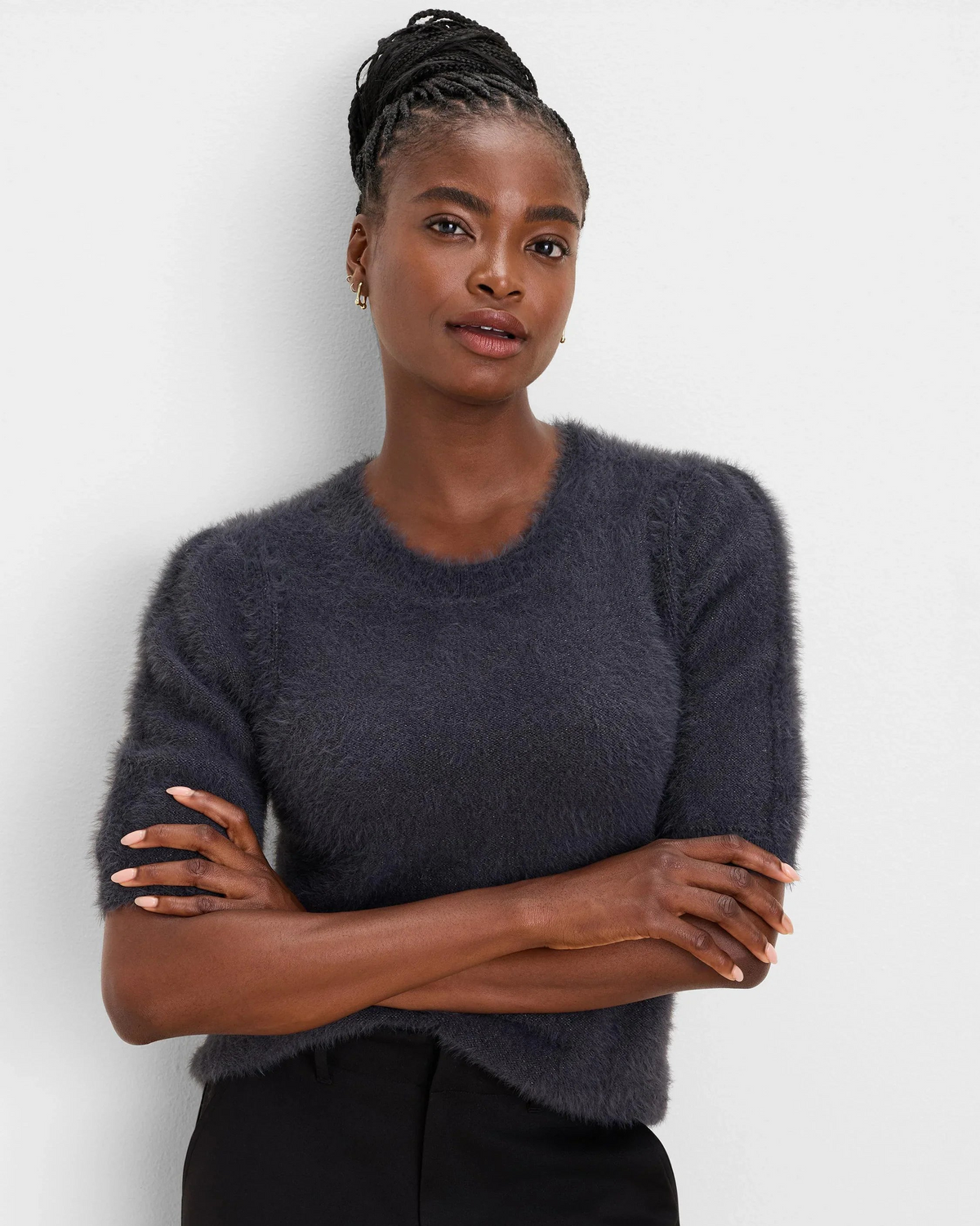 Brushed Sweater Tee