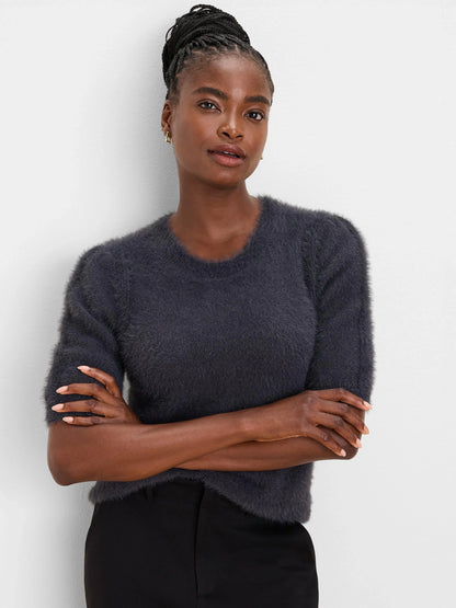 Brushed Sweater Tee