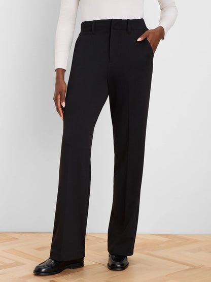 Quincy Wide Leg Ponte Pant