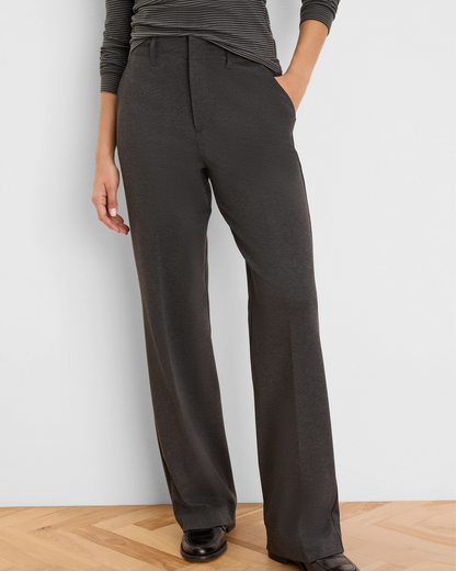 Quincy Wide Leg Ponte Pant