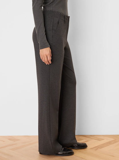 Quincy Wide Leg Ponte Pant