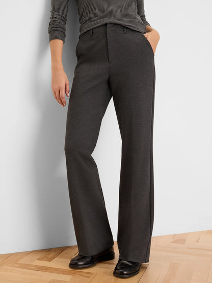 Quincy Wide Leg Ponte Pant