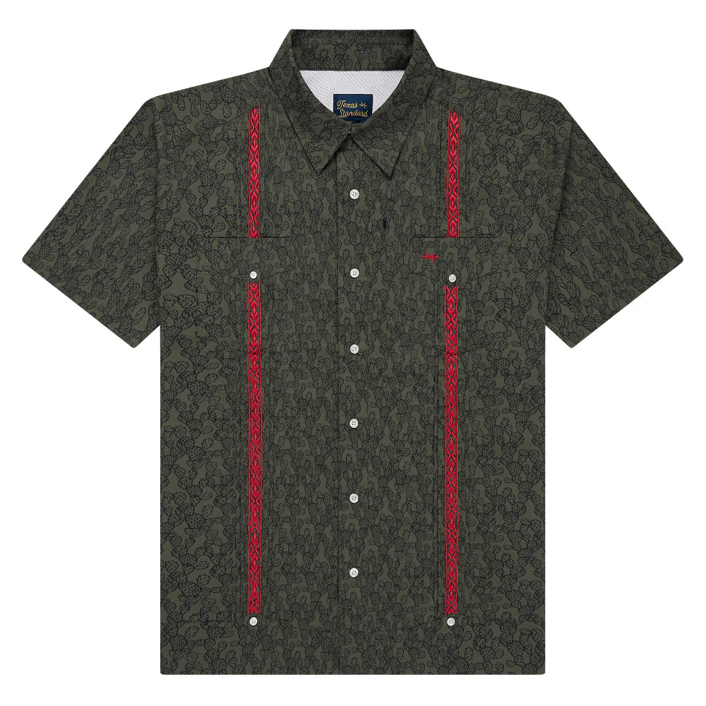 Guayabera Libre - Green Desert Bloom