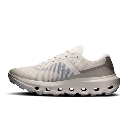 Cloudvista 3 W - Pearl/Cinder by ON RUNNING, cushioned beige and ivory women's shoes at HCO