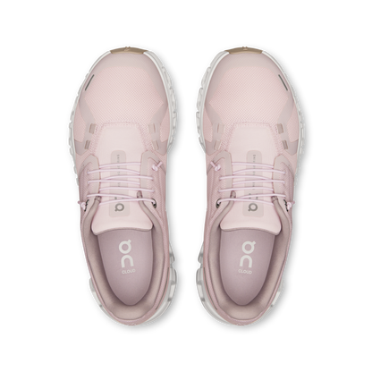 Cloud 6 W Orchid/Fade sneakers, front toe view with laces and mesh upper, white tread sole