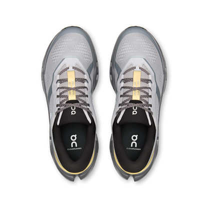 Men's Cloudrunner 3 - Platinum/Squash by ON RUNNING gray running shoes