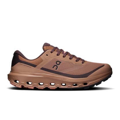 Men's Cloudvista 3 WP - Portobello/Mulberry by ON RUNNING brown waterproof trail shoe