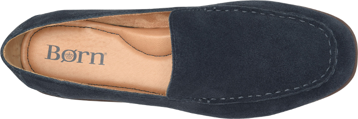 Fawn - Navy Suede