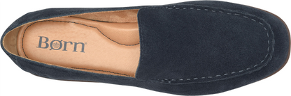 Fawn - Navy Suede