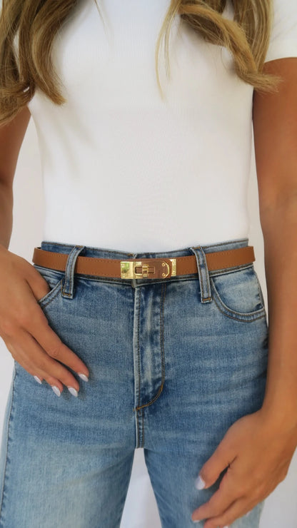 Lock Belt - Brown