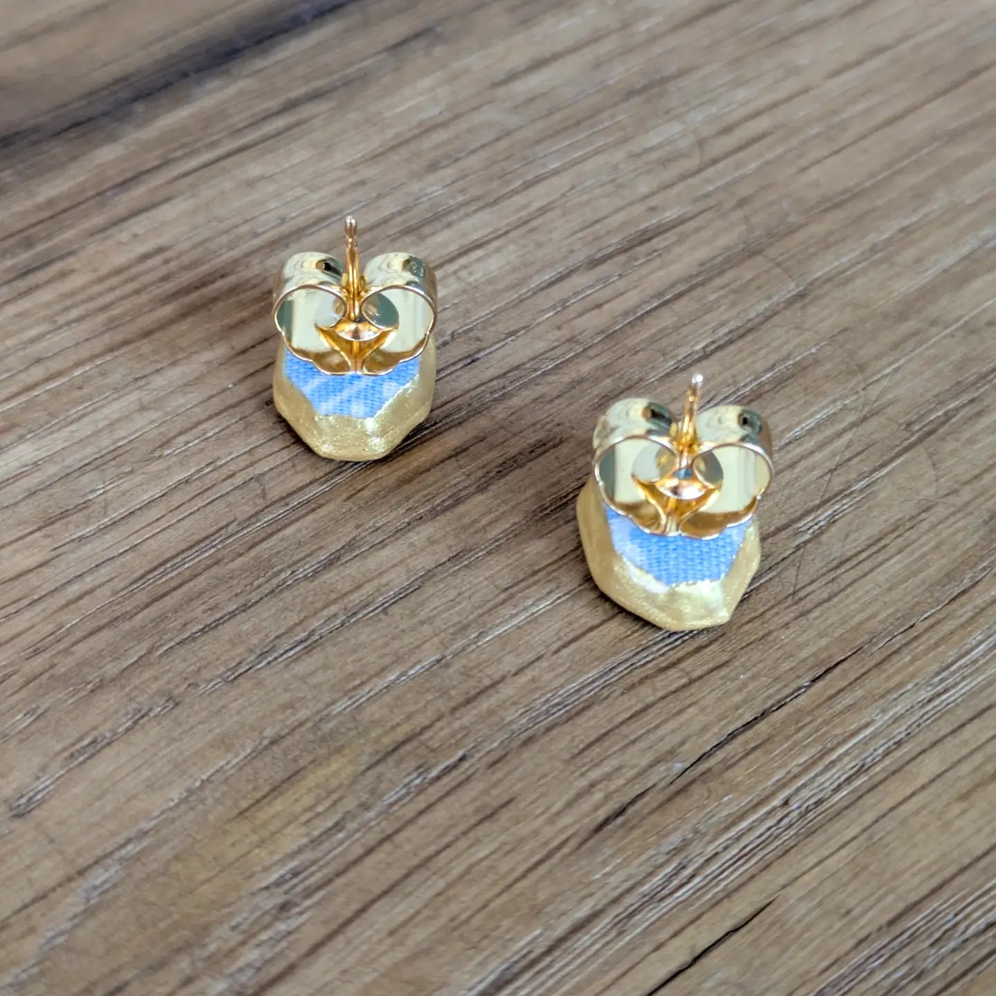Henrietta Stud Earring - Light Blue