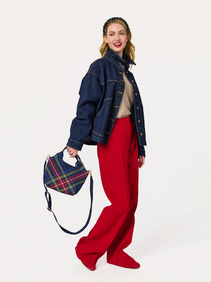 Robbie Plaid Mini Tote